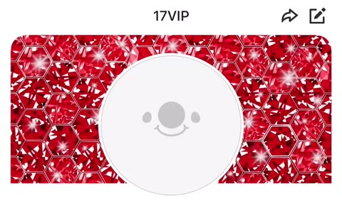 17LIVE VIP キングベイビー イチナナの人気キャラクター「ベイビー」が可愛らしい券面