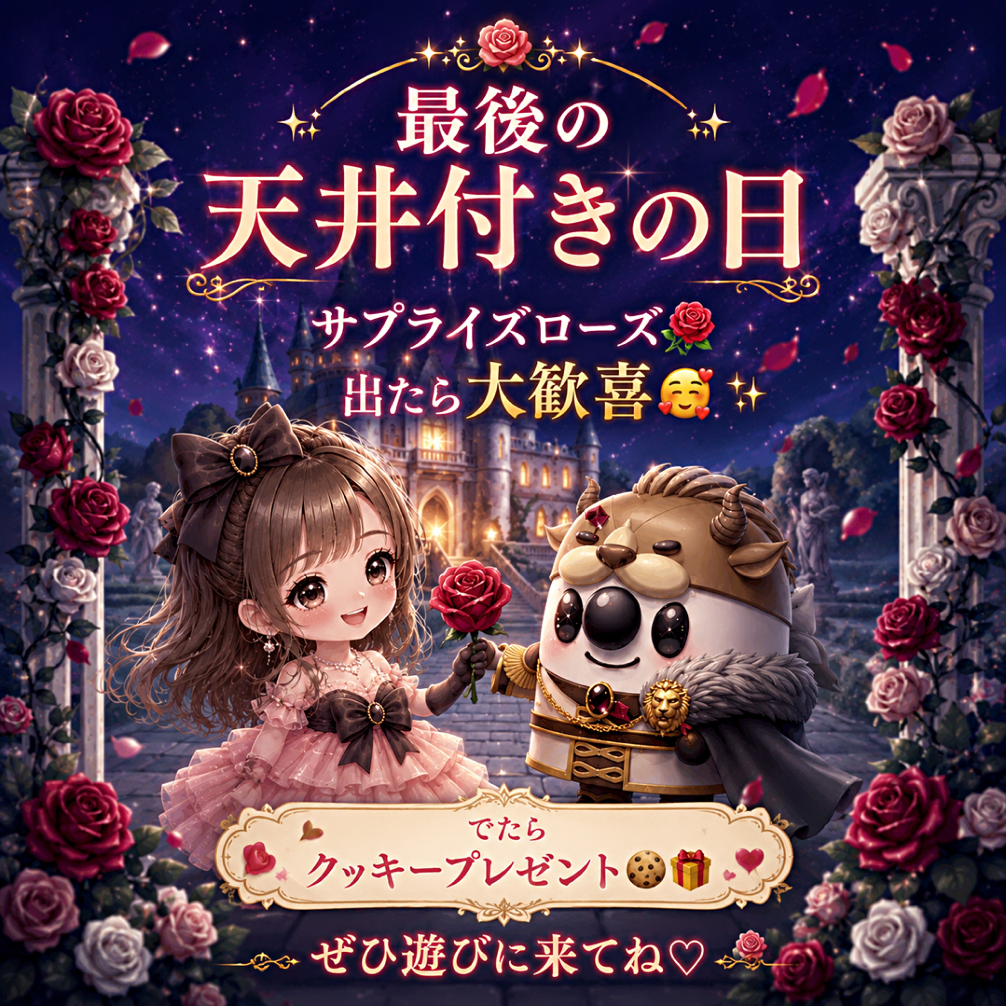 GYONﾁｬﾝ✈️💄のふわふわピンクワールド！VIP埼玉イベント挑戦中、笑顔